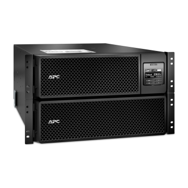 APC Smart-UPS SRT RM, 8000VA/8000W, On-Line, Extended-run, Rack 6U (Tower convertible), Pre-Inst. Web/SNMP, with PC Business, Black, 1 year warranty APC by Schneider Electric арт. SRT8KRMXLI