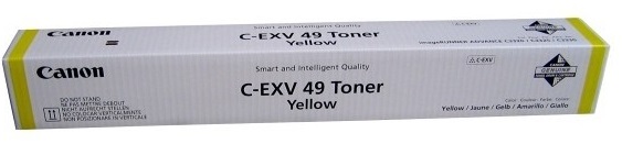 Тонер-картридж C-EXV 49 Yellow for iR ADVANCE C3320/C3320i/C3325i/C3330i (19 000 pgs.)
