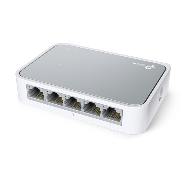 коммутатор TP-Link TL-SF1005D, 5-Port 10/100 Mbps Desktop Switch
