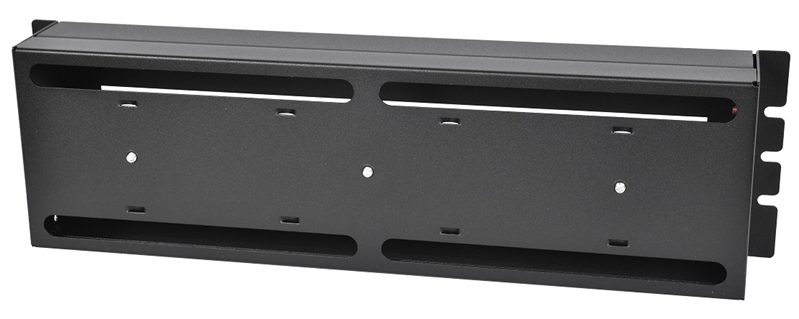 ЦМО 19 панель с DIN-рейкой PS-3U, цвет черный арт. КП-АВ-9005