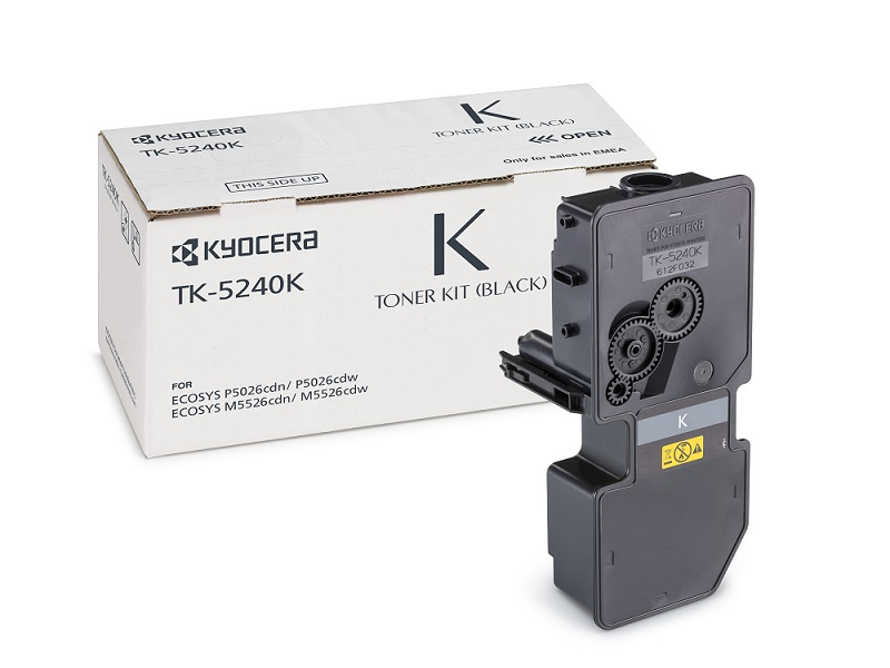 Kyocera Тонер-картридж TK-5240K для P5026cdn/P5026cdw/M5526cdn/M5526cdw чёрный (4000 стр.) арт. 1T02R70NL0