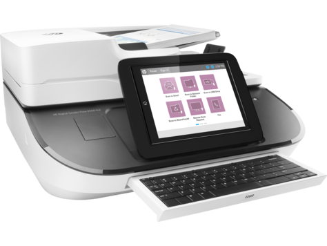 HP Digital Sender Flow 8500 fn2 Document Capture Workstation (A4,100ppm,600x600 dpi,24 bit, USB, LAN, ADF 150 sheets, Duplex, repl.L2719A) HP Inc. арт. L2762A#B19