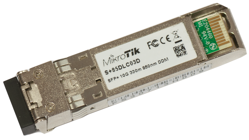 MikroTik S+85DLC03D Модуль SFP+, 10G MM 300m 850nm