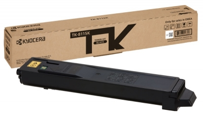 Kyocera Тонер-картридж TK-8115K для M8124cidn/M8130cidn чёрный (12000 стр.)
