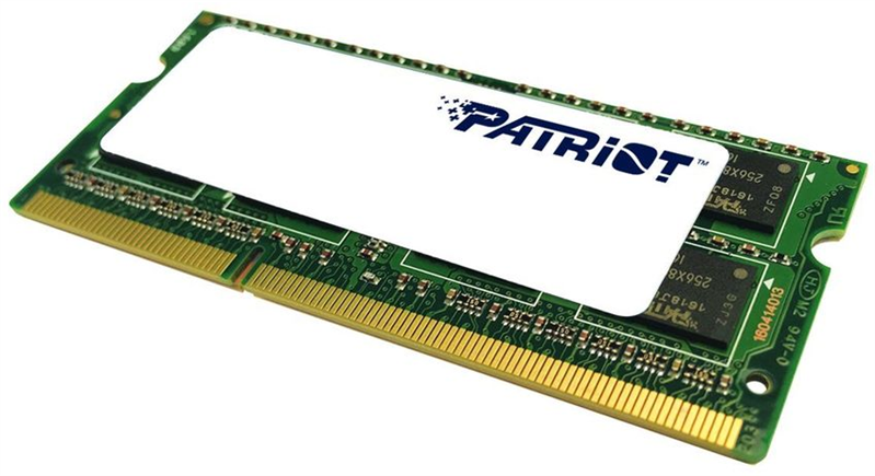 Patriot DDR3 8GB 1600MHz SO-DIMM SINGLE 1*8GB CL11 11-11-11-28 1.35V арт. PSD38G1600L2S