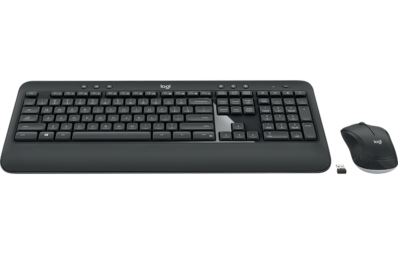 Logitech Wireless Desktop MK540 (Keybordmouse), Black, Rus/Eng, [920-008686]