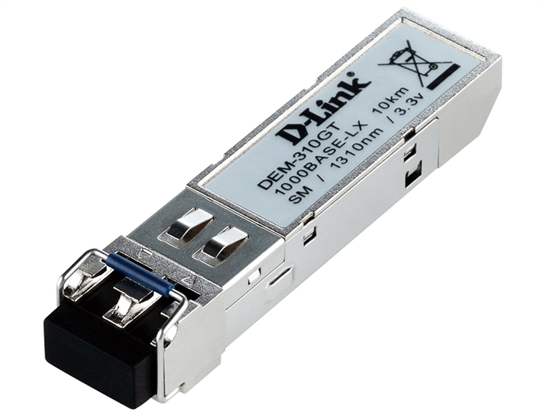D-Link SFP-трансивер, 1000Base-LX (Duplex LC), 1310 нм, для одномодового кабеля, до 10 км арт. 310GT/A1A