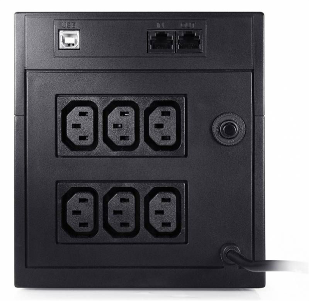 Источник бесперебойного питания Powercom Raptor, Line-Interactive, 1025VA/615W, Tower, 6*IEC320-C13, USB (295838)