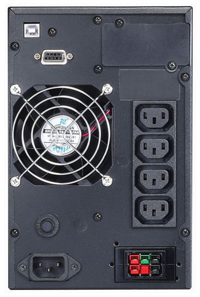 Powercom MACAN, On-Line, 1000VA/1000W, Tower, 4*IEC320-C13, Serial+USB, SNMP Slot (1034861) арт. MAC-1000