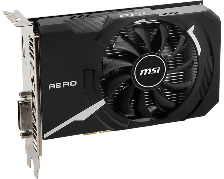 Видеокарта MSI GT 1030 AERO ITX 2GD4 OC