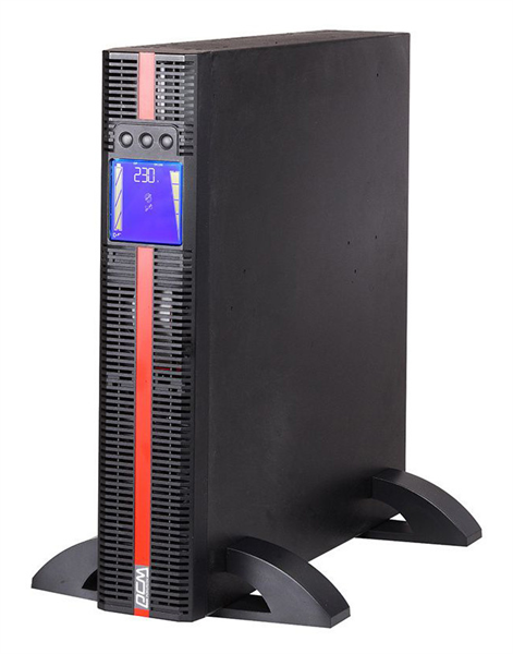 Powercom MACAN SE, On-Line, 3000VA/3000W, Rack/Tower, 8*IEC320-C13, LCD, Serial+USB, SmartSlot, подкл. доп. Батарей (1076119) арт. MRT-3000SE