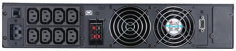 Powercom MACAN SE, On-Line, 3000VA/3000W, Rack/Tower, 8*IEC320-C13, LCD, Serial+USB, SmartSlot, подкл. доп. Батарей (1076119) арт. MRT-3000SE