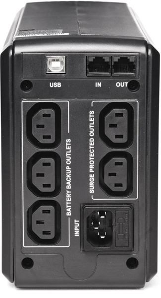 Powercom Smart King Pro+ SPT-700, Line-Interactive, 700VA/560W, Tower, 5*IEC320-C13 (2 surge & 3 batt), black (1154033) арт. SPT-700-II