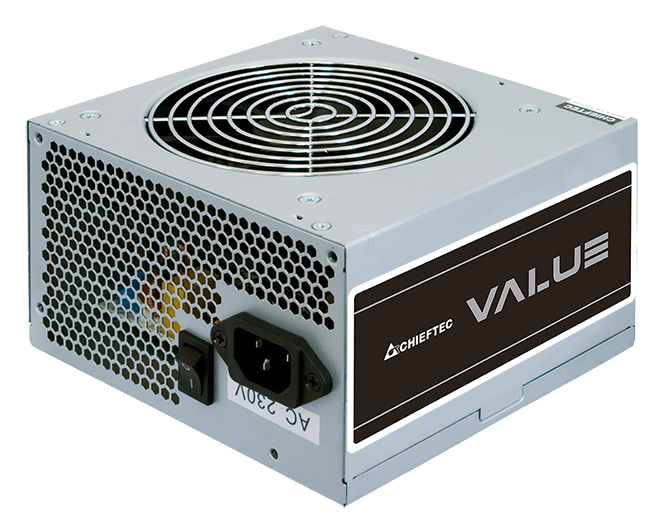 Блок питания Chieftec Value APB-400B8 (ATX 2.3, 400W, Active PFC, 120mm fan) OEM