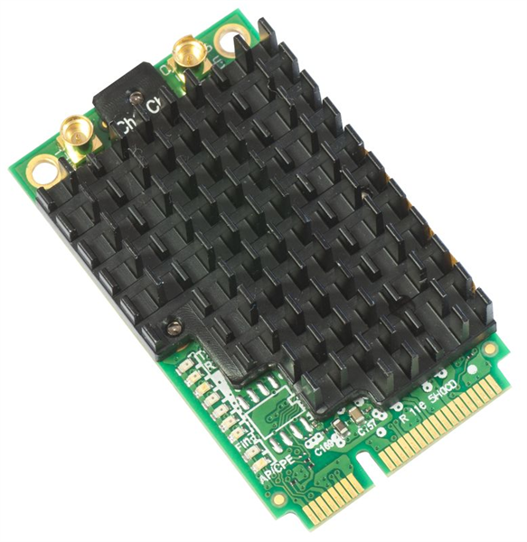 MikroTik 802.11a/c High Power miniPCI-e card with MMCX connectors арт. R11e-5HacD