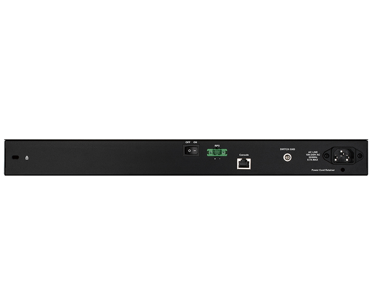 D-Link Управляемый L2 коммутатор, 48x1000Base-T, 4x1000Base-X SFP, защита от статического электричества до 6 кВ, CLI, консольный порт RJ-45, RPS, поддержка Dying Gasp, мониторинг статуса питания комму