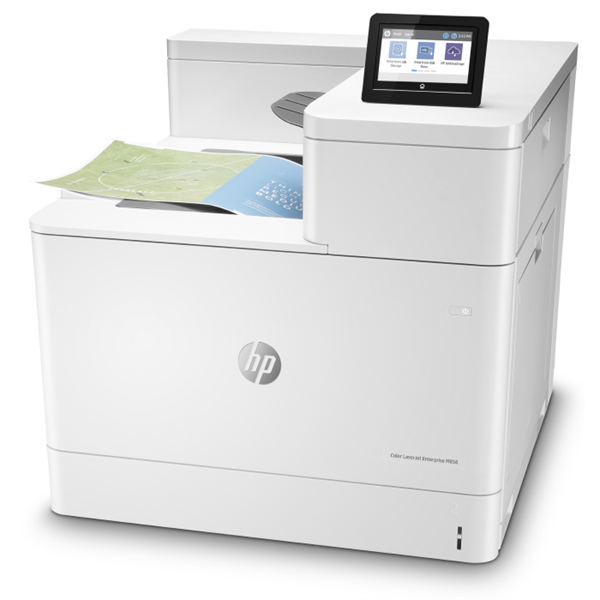 HP Color LaserJet Enterprise M856dn (A3, 1200dpi,ImageREt4800, 56(56) ppm, 1,5 GB, 16GB EMMC, Duplex, 2trays 550+100, cart. B 16K & CMY 13K pages in box, repl. A2W77A) HP Inc. арт. T3U51A#B19