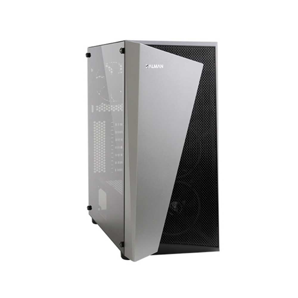 ZALMAN S4 Plus, ATX, BLACK, WINDOW, 2x3.5", 1x2.5", 2xUSB2.0, 1xUSB3.0, FRONT 2x120mm RGB, REAR 1x120mm RGB