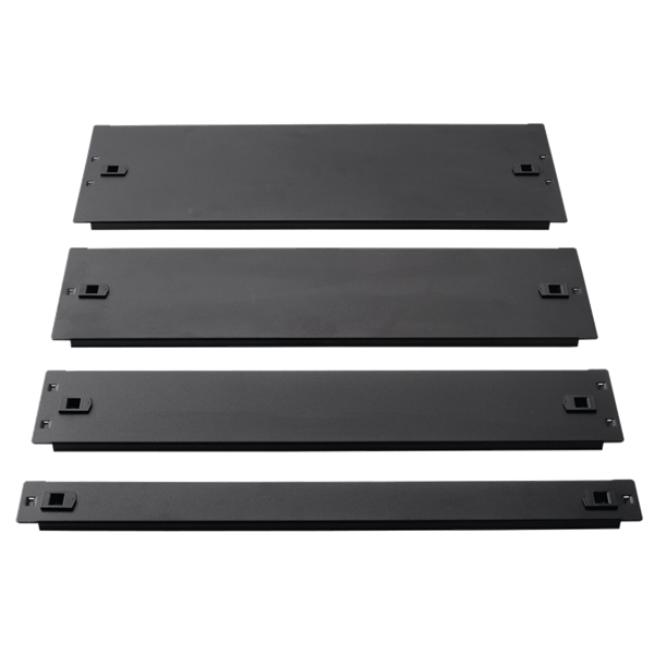 Фальш-панель Lanmaster LAN-DC-TLMFP-1U выс.45мм 1U черный