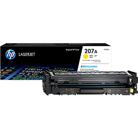 Cartridge HP 207A для CLJ M255/M282/M283, желтый (1250 стр.) HP Inc. арт. W2212A