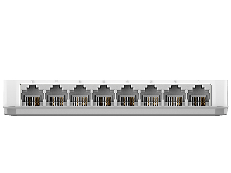 Коммутатор D-Link Неуправляемый коммутатор, 8x100Base-TX, корпус пластик