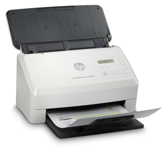 HP ScanJet Enterprise Flow 5000 s5 (CIS, A4, 600 dpi, USB 3.0, ADF 80 sheets, Duplex, 65 ppm/130 ipm, (replace L2755A)) HP Inc. арт. 6FW09A#B19