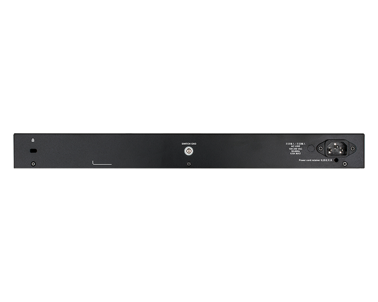 D-Link PROJ Управляемый L2 PoE-коммутатор, 24x1000Base-T PoE, 4x10GBase-X SFP+, PoE-бюджет 370 Вт, CLI, консольный порт RJ-45