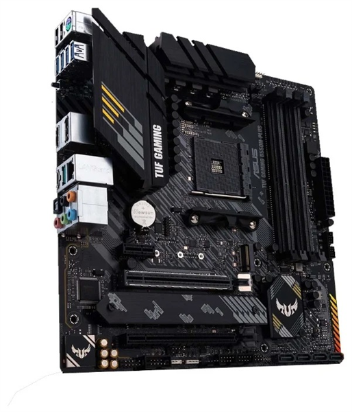 ASUS TUF GAMING B550M-PLUS, Socket AM4, B550, 4*DDR4, HDMI+DP, CrossFireX, SATA3 + RAID, Audio, 2,5Gb LAN, USB 3.2*8, USB 2.0*6, COM*1 header (w/o cable) mATX ; 90MB14A0-M0EAY0