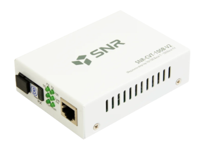 SNR SNR-CVT-100B-V2 Медиаконвертер 10/100-Base-T / 100Base-FX, Tx/Rx: 1550/1310нм, V2