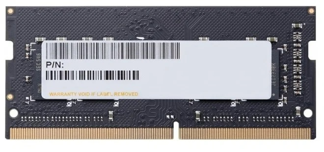 Apacer DDR4 8GB 2666MHz SO-DIMM (PC4-21300) CL19 1.2V (Retail) 1024*8 3 years (AS08GGB26CQYBGH/ES.08G2V.GNH)
