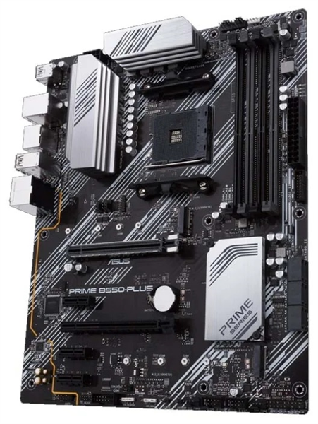 ASUS PRIME B550-PLUS, AM4, B550, 4*DDR4, 6*SATA, 2*M.2, 6*USB 3.2, 2*USB 2.0, 2*PCIx16, 3*PCIx1, DP+HDMI, ATX ; 90MB14U0-M0EAY0