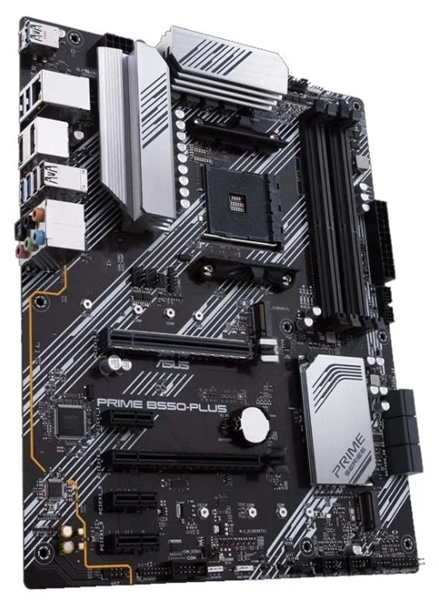ASUS PRIME B550-PLUS, AM4, B550, 4*DDR4, 6*SATA, 2*M.2, 6*USB 3.2, 2*USB 2.0, 2*PCIx16, 3*PCIx1, DP+HDMI, ATX ; 90MB14U0-M0EAY0
