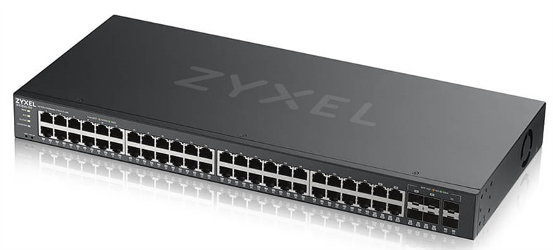 L2 Zyxel NebulaFlex Pro GS2220-50, rack 19", 44xGE, 4 комбо-порта (SFP/RJ-45), 2xSFP