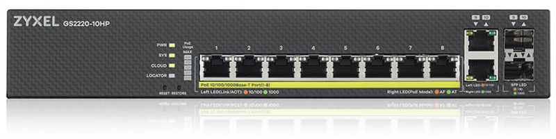 Коммутатор Zyxel Networks GS2220-10HP