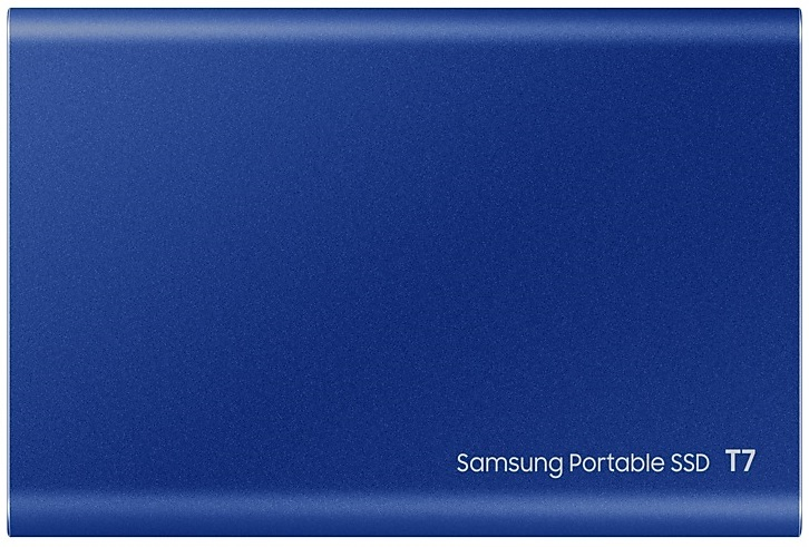SSD Samsung T7 External 2Tb (2048GB) BLUE USB 3.2 (MU-PC2T0H/WW) 1year