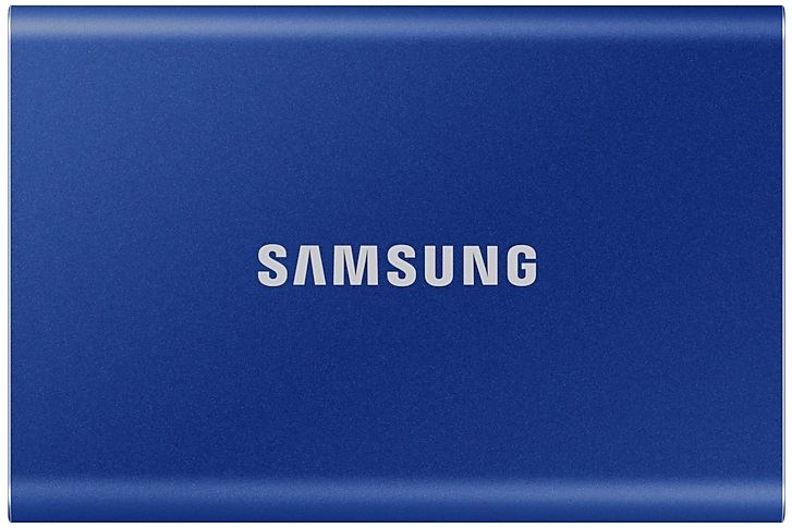 SSD Samsung T7 External 2Tb (2048GB) BLUE USB 3.2 (MU-PC2T0H/WW) 1year
