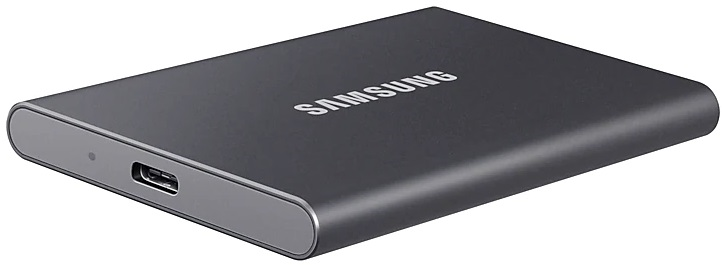 SSD Samsung T7 External 2Tb (2048GB) GREY USB 3.2 (MU-PC2T0T/WW) 1year