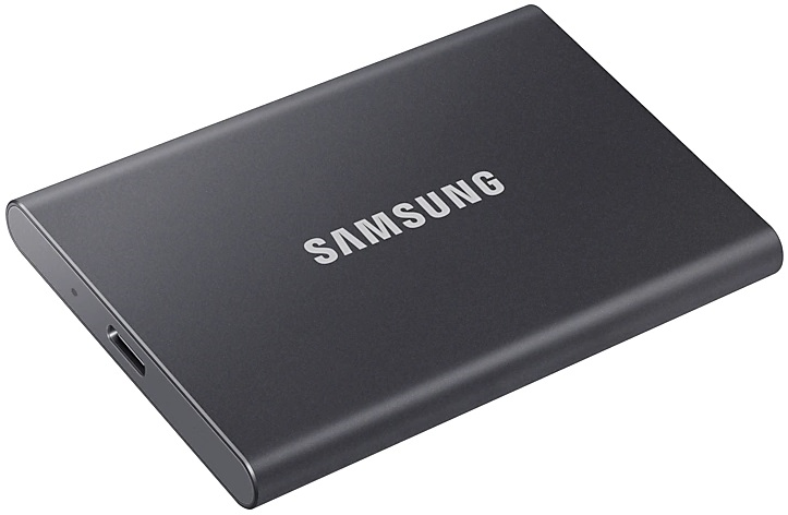 SSD Samsung T7 External 2Tb (2048GB) GREY USB 3.2 (MU-PC2T0T/WW) 1year