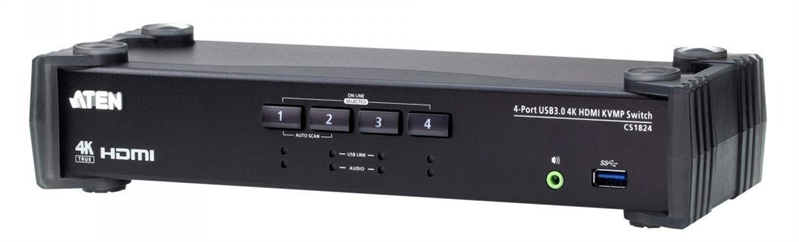 ATEN 4-Port USB 3.0 4K HDMI KVMP™ Switch
