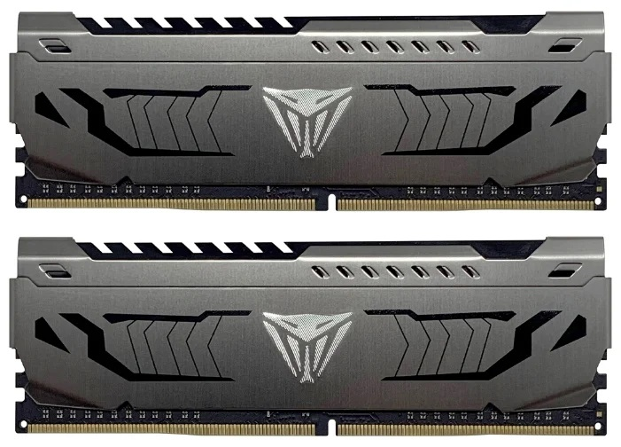Patriot Viper STEEL DDR4 DIMM 16GB 3200MHz KIT 2*8GB CL16 16-18-18-36 1.35V арт. PVS416G320C6K