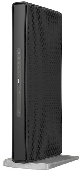 MikroTik hAP ac3 with 4-core 716 MHz CPU, 256MB RAM, 5 x Gigabit LAN (PoE-out on port#5), two wireless interfaces (built-in 2.4Ghz 802.11b/g/n two chain, built-in 5Ghz 802.11ac two chain), 3dBi 2.4GHz