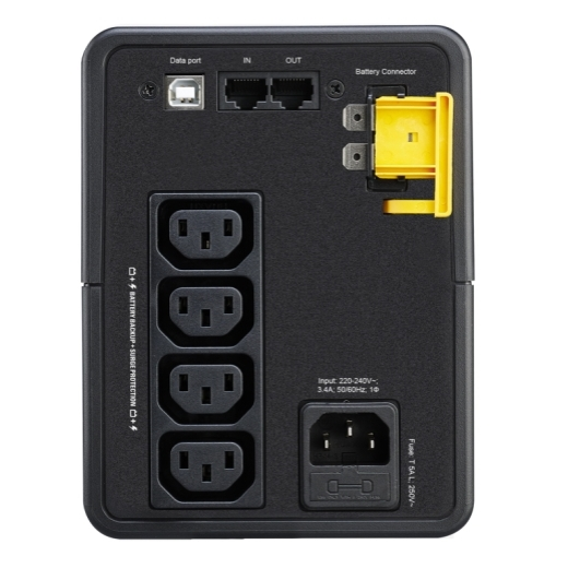 APC Back-UPS 750VA/410W, 230V, AVR, 4xC13 Outlets, USB, 1 year warranty APC by Schneider Electric арт. BX750MI