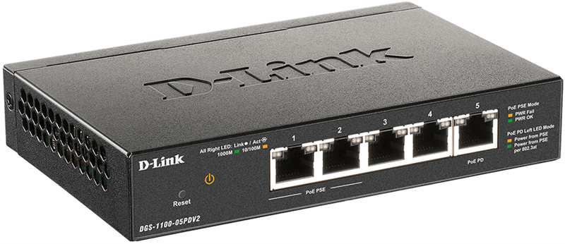 D-Link EasySmart L2 DGS-1100-05PDV2/A1A