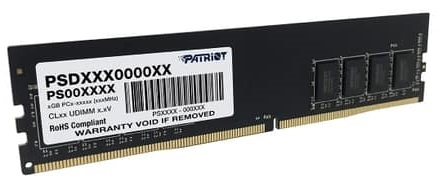 Patriot SL DDR4 DIMM 16GB 2666MHz CL19 1*16GB 19-19-19-43 1.2V арт. PSD416G26662