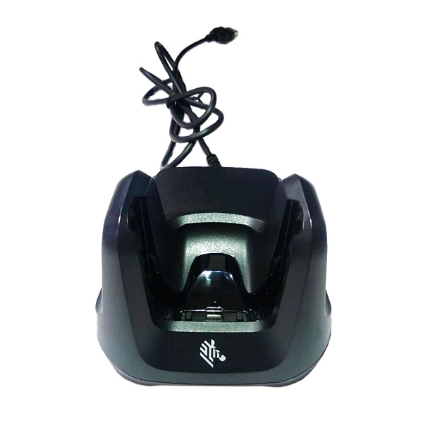 Zebra ASSY: MC22/27 Single slot USB cradle charges one device. Allows USB communication to the device with integrated 1m (3.3') USB-A cable. Requires PWR-WUA5V12W0XX арт. CRD-MC2X-1SCU-01