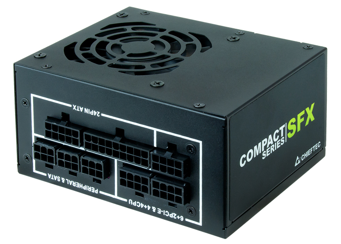 Chieftec Compact CSN-450C (ATX 2.3, 450W, SFX, Active PFC, 80mm fan, 80 PLUS GOLD, Full Cable Management) Retail