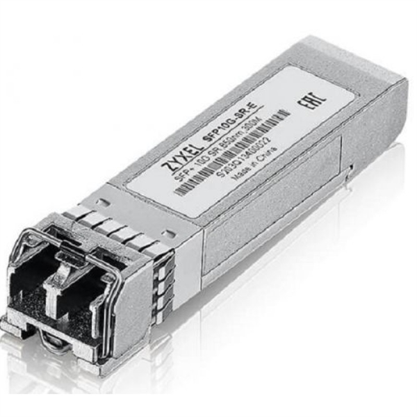 SFP-трансивер Zyxel SFP10G-SR-E, multi mode, SFP+, Duplex LC, 850nm, 300 м, 1шт Zyxel Networks арт. SFP10G-SR-E-ZZ0101F