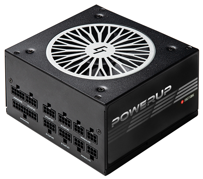 Блок питания Chieftec CHIEFTRONIC PowerUp GPX-650FC (ATX 2.3, 650W, 80 PLUS GOLD, Active PFC, 120mm fan, Full Cable Management, LLC design) Retail