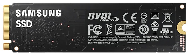 Твердотельный накопитель SSD M.2 (PCI-E NVMe) 1Tb (1024GB) Samsung 980 (R3500/W3000MB/s) (MZ-V8V1T0BW) 1year