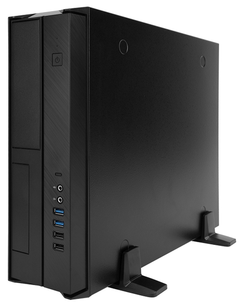 Slim Case InWin BL067 Black 300W IP-S300FF7-0 U2*2+U3*2+Combo audio+FAN+ intrusion switch mATX IN WIN арт. 6143980